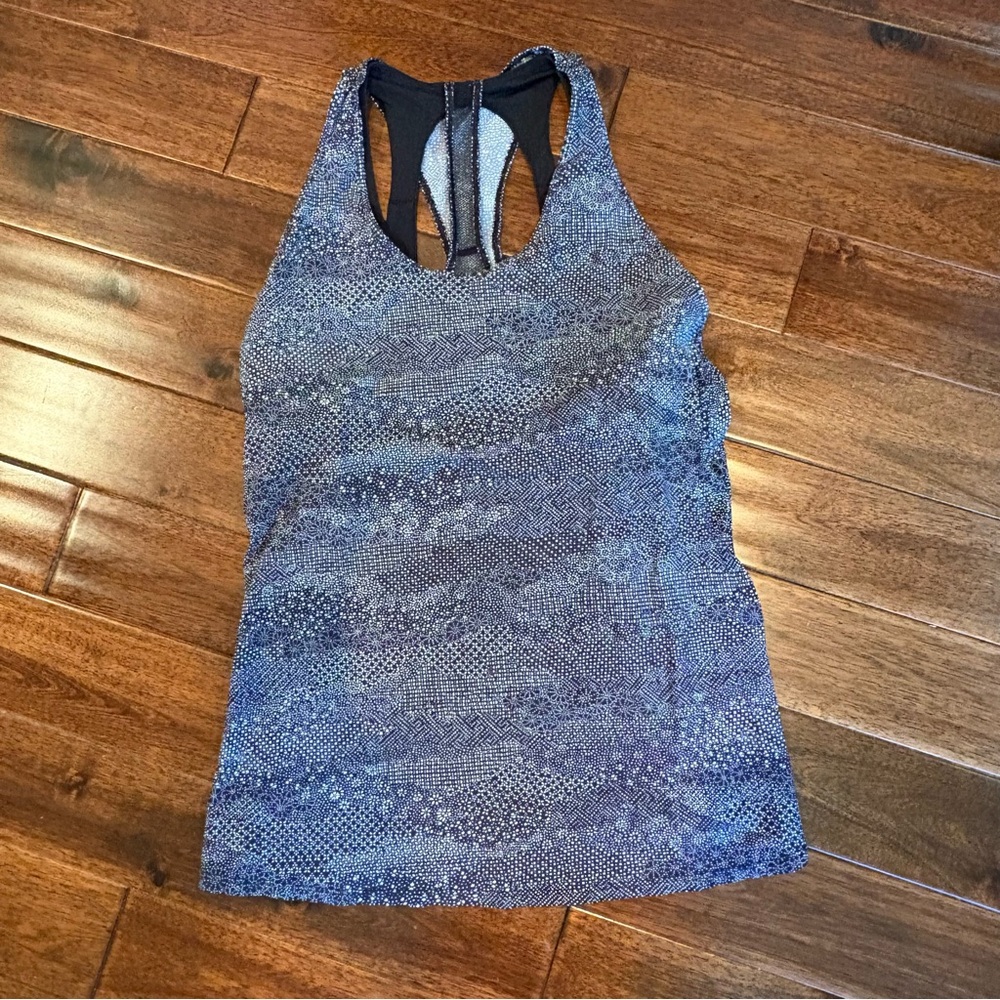 Lululemon Cross Conditioning 2 in 1 Tank Built in Bra